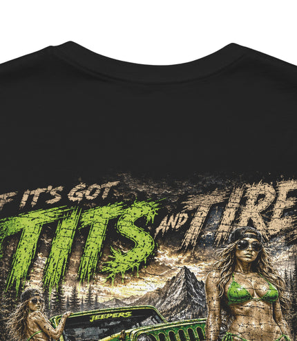 Off‑Road Jeepers Tee — "If It's Got Tits & Tires" Graphic T-Shirt