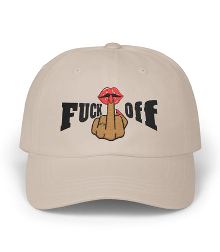 "F**k Off" Lips & Middle Finger