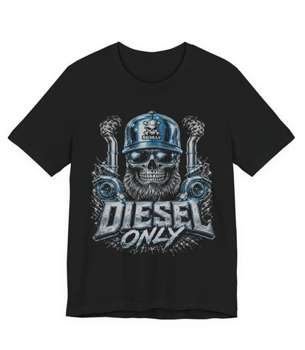 "Diesel Only" — Diesel Mechanic Blue