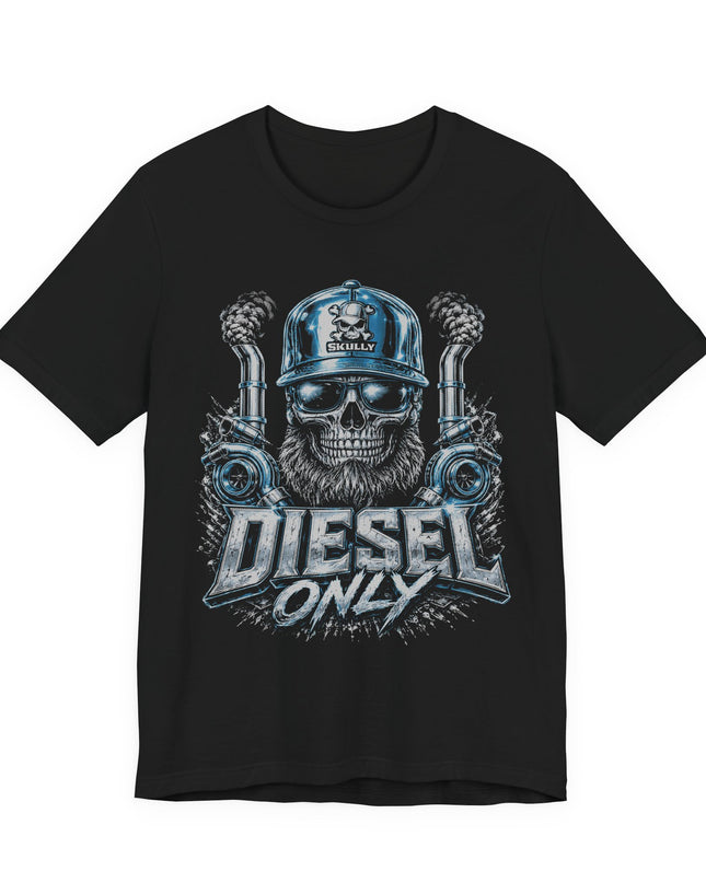 "Diesel Only" — Diesel Mechanic Blue