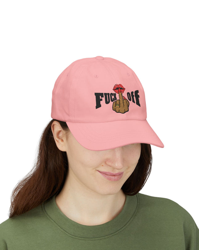 "F**k Off" Lips & Middle Finger
