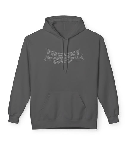 Diesel Only Skully Charcoal Hoodie
