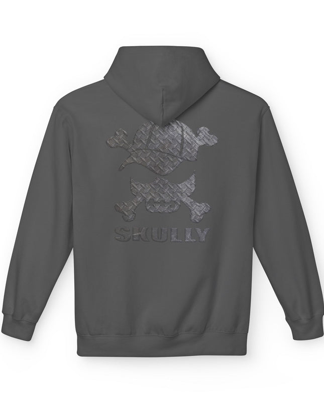 Diesel Only Skully Charcoal Hoodie