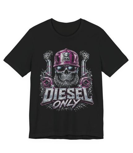 "Diesel Only" — Diesel Mechanic Pink