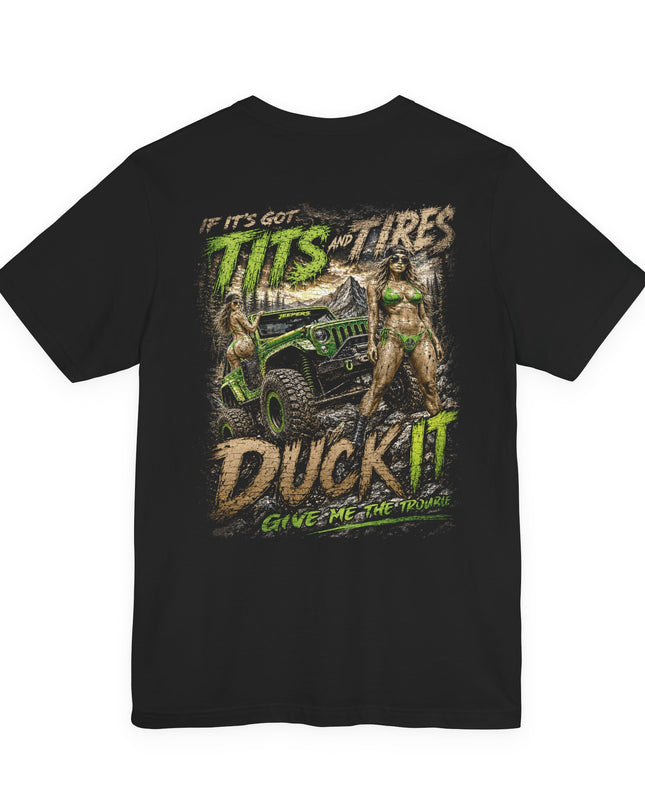 Off‑Road Jeepers Tee — "If It's Got Tits & Tires" Graphic T-Shirt