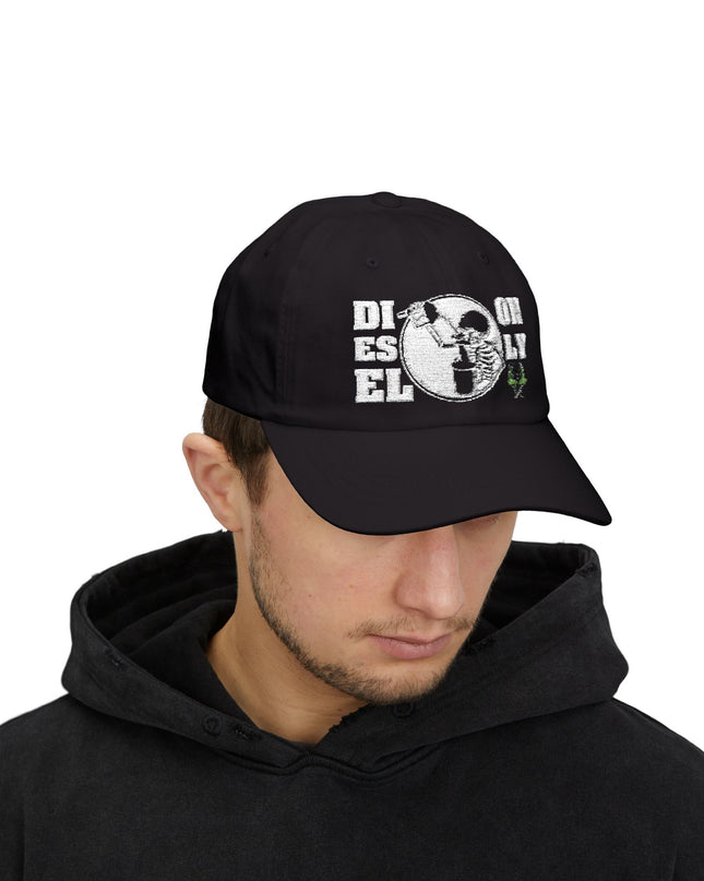 Diesel Only White Embroidered Dad Cap