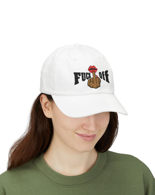 "F**k Off" Lips & Middle Finger