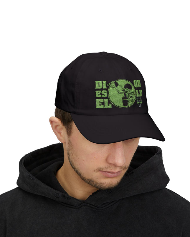 Diesel Only Green Embroidered Dad Cap