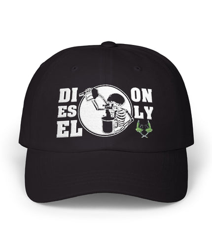 Diesel Only White Embroidered Dad Cap