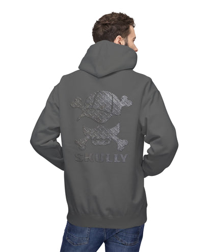 Diesel Only Skully Charcoal Hoodie