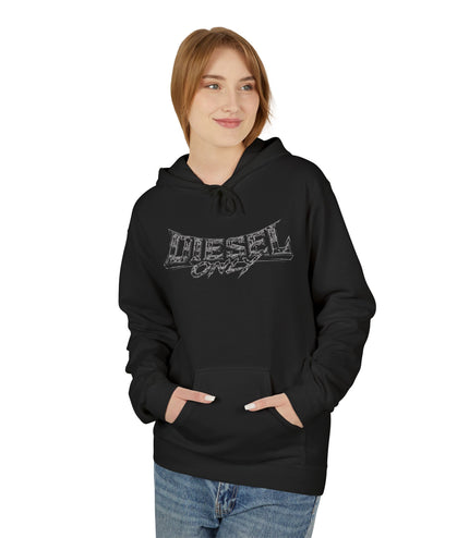 Diesel Only Skully Black Hoodie