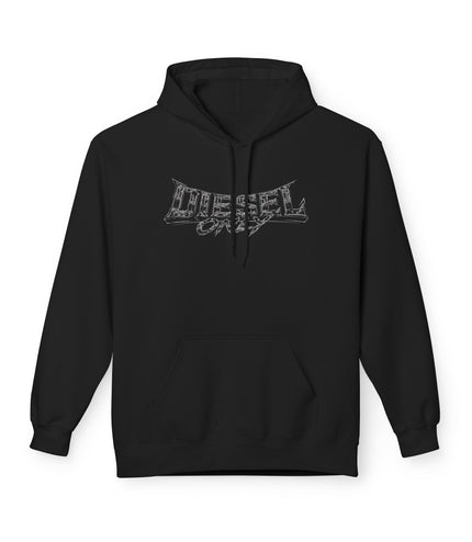 Diesel Only Skully Black Hoodie
