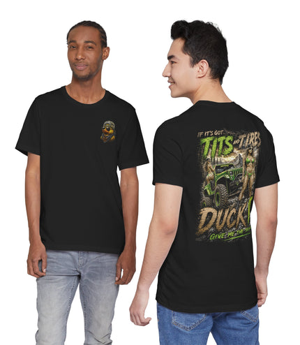 Off‑Road Jeepers Tee — "If It's Got Tits & Tires" Graphic T-Shirt