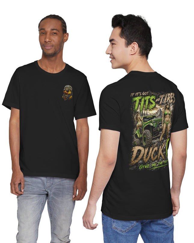 Off‑Road Jeepers Tee — "If It's Got Tits & Tires" Graphic T-Shirt